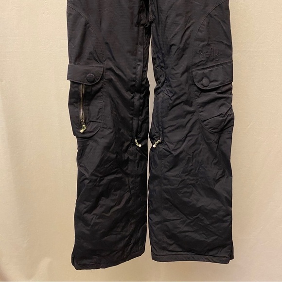 Firefly Stellar Snow Pants Womens Sz Small High Rise Black Snowboard Ski AquaMax - Picture 4 of 14